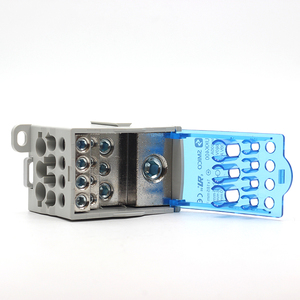 Giao Hàng Nhanh Chóng Trong Kho Hộp Nối Ukk80 125 160 250 500A Đường Sắt Khóa Đồng Khối Thiết Bị Đầu Cuối Song Song Duy Nhất Cực Hộp Nối - Product Image 4