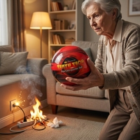Extincteur automatique en forme de boule pour voiture, 6 kg, poudre ABC, pour camion, garage, entrepôt, cuisine