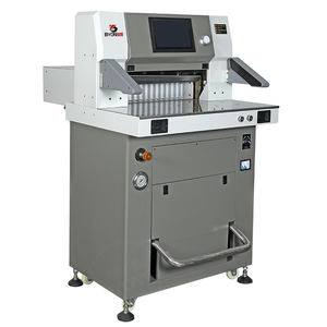 By500L гидравлический резак для бумаги, более плотный, 10 дюймов, ЖК-экран, ручной режим, изменение языка для школьного офиса - Product Image 2