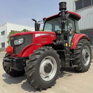 Nouveau tracteur à quatre roues rouge Lx2004, machine intégrée de labour rotatif et de travail du sol, double usage (sillonage et labour rotatif) - Product Image 2