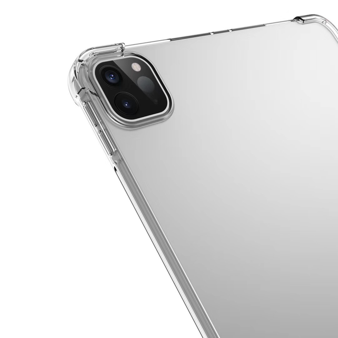Противоударный мягкий силиконовый чехол для Apple iPad 10,2 2019 2020, чехол для iPad 10,2, прозрачный чехол