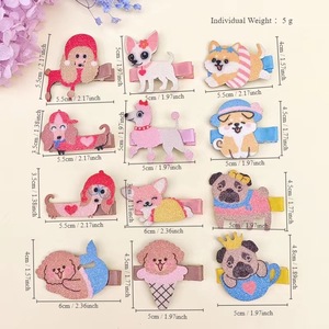Pinces à cheveux mignonnes de chien de style doux pour les enfants pour <span class=keywords><strong>coiffer</strong></span> les cheveux de votre petit - Product Image 2