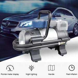AUTOROUT เครื่องเติมลมยางรถยนต์รุ่น150psi,ที่เติมลมแบบพกพาทนทานสำหรับรถยนต์ DC 12V - Product Image 5