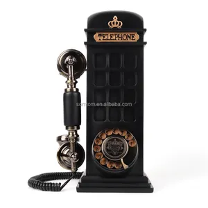 Factory Audio Guest Book Antique New Arrival Telephone Decorative Recording Phone Audio Guestbook For Events Wedding