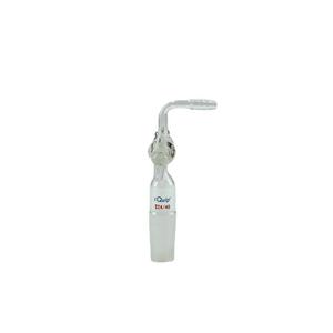 Conector de Extracción de Aire de Vidrio de 90 Grados Silicon Valley V3308, Adaptador de Unión Externa para Evaporador Rotatorio de Laboratorio - Product Image 1