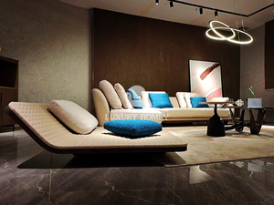 Miễn Phí Thiết Kế Đồ Họa Dịch Vụ Tùy Chỉnh Đồ Nội Thất Sang Trọng Logo Chuyên Nghiệp Đầy Đủ Phòng Khách Sofa Đặt Bữa Ăn Tối Biệt Thự Sofa Bộ Gỗ - Product Image 5