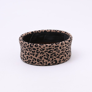 Sombrero de Fieltro de Lana con Estampado de Leopardo Retro Vintage, Boina Estilo Francés para <span class=keywords><strong>Mujer</strong></span>, Gorra de Artista, Gorro de <span class=keywords><strong>Invierno</strong></span> Cálido y Moderno para Chicas - Product Image 2