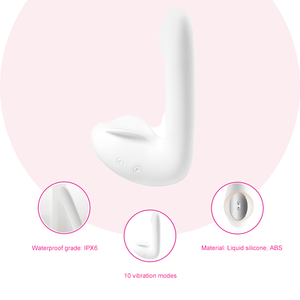 Vibratore Interattivo a Forma di Cigno con Controllo AI APP, 9 Velocità, Impermeabile, Ricaricabile USB, in Silicone - Product Image 5