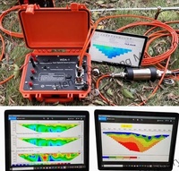 Équipement d'exploration IP 2D/3D, appareil de mesure de la résistivité électrique ERT, instrument d'imagerie pour l'exploration souterraine d'eau, de minéraux et de métaux