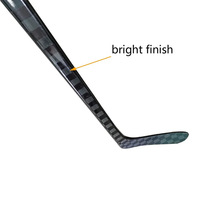 Vente en gros de bâtons de hockey sur glace en fibre de carbone avec logo personnalisé de haute qualité