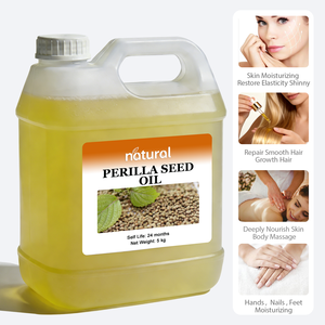 Minyak Biji <span class=keywords><strong>Perilla</strong></span> Laris Manis Berkualitas Tinggi, Minyak Pembawa Cold Pressed Grosir 100% Murni Alami untuk Perawatan Kulit Bayi - Product Image 2