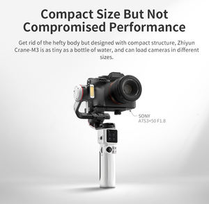 <span class=keywords><strong>ZHIYUN</strong></span> กิมบอลมือถือ3แกน <span class=keywords><strong>Crane</strong></span> <span class=keywords><strong>M3</strong></span>,สำหรับกล้องมิลเลอร์เลส Sony A7III A6600 Gopro Hero10/9/8,iPhone 13 12 Pro Max - Product Image 5