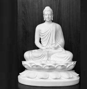 Sculpture de <span class=keywords><strong>Bouddha</strong></span> <span class=keywords><strong>assis</strong></span> <span class=keywords><strong>en</strong></span> <span class=keywords><strong>pierre</strong></span> de style antique, sculptée à la main, statue de <span class=keywords><strong>Bouddha</strong></span> <span class=keywords><strong>en</strong></span> prière pour la décoration de jardin ou de temple - Product Image 5