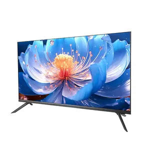 OEM Big Screen LED Tv 65 75 85 100 Inch 4K HDR UHD Android Television 32 43 inch Cheap Price Smart Tvs