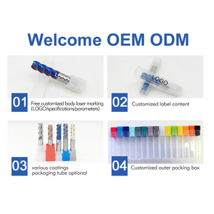 Hrc65 Degree <strong>Round</strong> <strong>Nose</strong> Milling Cutter Corner Radius <strong>End</strong> <strong>Mill</strong> 4R0.2 6R0.5 8r1 High Precision Speed Precision 10R0.5 Coated - Product Image 6