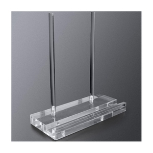<span class=keywords><strong>Caballete</strong></span> de soporte de exhibición de libro de álbum de acrílico transparente de mesa <span class=keywords><strong>para</strong></span> mostrar imágenes, libros, hojas de música, cuadernos, Cds - Product Image 1