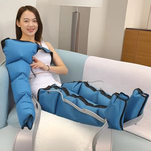 Control remoto inalámbrico eléctrico deportes recuperación masaje aire compresión botas terapia pierna masajeador fisioterapia máquina - Product Image 4