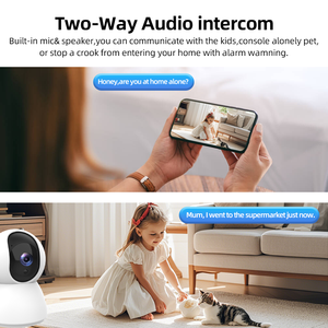 Système d'alarme de sécurité domestique Tuya Smart WiFi 2.4G & 5G BLE avec caméra 1080P, prise en charge de la liaison de scènes et capteur de sécurité DIY - Product Image 6