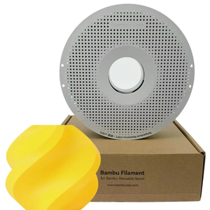Filamento Original Bamboo Lab PLA Basic-Amarillo (<span class=keywords><strong>10400</strong></span>) Fácil de Imprimir para Impresora 3D, 1.75mm, Alta Resistencia, Biodegradable para AMS - Product Image 1
