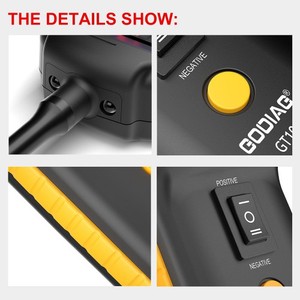 Godiag GT101 4 trong một <span class=keywords><strong>DC</strong></span> 6-40V mạch Tester Power probe Relay Tester với phun nhiên liệu làm sạch và thử nghiệm - Product Image 6