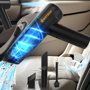 Portable 120W 8000Pa Wireless 2-in-1 <b>Handheld</b> Metal Fan Car <b>Vacuum</b> Cleaner Foldable Rechargeable ABS Material for Home Car Use - Product Image 4