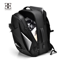 Sac à dos de voyage imperméable de grande capacité pour hommes, bagages d'affaires multifonctionnels d'été, conception extensible, sac à dos pour ordinateur portable