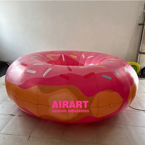<strong>Inflatable</strong> Doughnut Shape Balloon,beach Party Ideas Giant Doughnut <strong>Ball</strong> for Advertising <strong>Inflatable</strong> - Product Image 5
