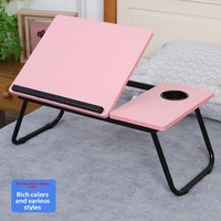 Table pliante à six niveaux, lit d'étudiant, bureau d'étude multifonction, bureau pliable pour ordinateur portable, 56x32x25cm
