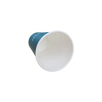 Gobelets en papier jetables à paroi simple de 12 oz avec logo personnalisé écologique pour boissons chaudes
