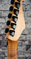 Guitare électrique SBS SS260 de haute qualité, corps en aulne massif, manche en érable flammé poli, frettes jumbo en acier inoxydable, micros H-H