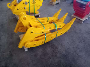 Grappin mécanique TDC efficace pour excavatrice - Conception rigide pour les tâches de manutention de grumes et de roches sur mini-excavatrice - Utilisation agricole et pour moteurs - Product Image 4