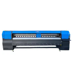 Large format ploter and vivid color konica 1024 solvent printer