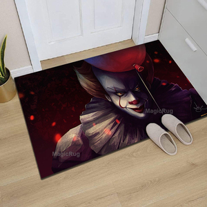 Felpudo personalizado de Halloween Ghost Boo con logotipo, alfombrilla de suelo de animación de dibujos animados, alfombrillas antideslizantes negras para puerta de <span class=keywords><strong>Terror</strong></span> - Product Image 1