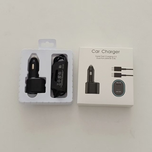 <span class=keywords><strong>Chargeur</strong></span> de voiture USB-C double port 45W PD, adaptateur de charge rapide pour <span class=keywords><strong>Samsung</strong></span> <span class=keywords><strong>A41</strong></span> A51 A71 Note20 S21 S22, 2 ports Type-C - Product Image 1