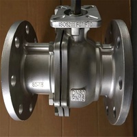Válvula Industrial de Acero Inoxidable CF8M 1000 WOG con Brida de Plataforma Alta DN 25 PN16, Precio Económico, API607