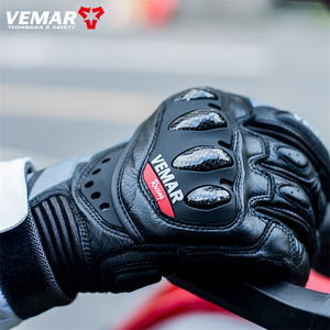 Gants <span class=keywords><strong>de</strong></span> moto en <span class=keywords><strong>cuir</strong></span> VEMAR, gants <span class=keywords><strong>de</strong></span> course rétro, gants <span class=keywords><strong>de</strong></span> piste, gants tactiles pour hommes, gants <span class=keywords><strong>de</strong></span> <span class=keywords><strong>conduite</strong></span> <span class=keywords><strong>de</strong></span> moto, gants <span class=keywords><strong>de</strong></span> cyclisme - Product Image 6