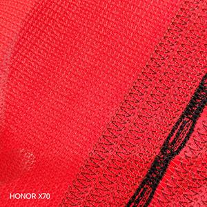 Filet de sécurité de <span class=keywords><strong>haute</strong></span> qualité en HDPE rouge Mono+Mono, coupe-vent, <span class=keywords><strong>protection</strong></span> lourde pour la construction, pliage facile, anti-UV, filet anti-débris - Product Image 2