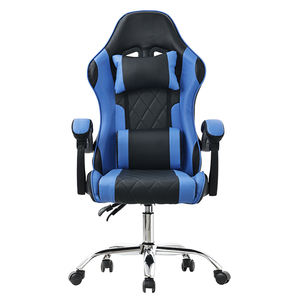 เก้าอี้เล่นเกมทำจากพีซีสีเหลืองสำหรับนักแข่งเก้าอี้เล่นเกมเก้าอี้เล่นเกมสำนักงานคอมพิวเตอร์ผ่อนคลาย - Product Image 2