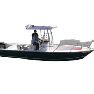 Barco de pesca de alta velocidad, fibra de vidrio, 700cc