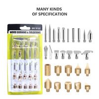 Outil de gravure au bois à température réglable 60w, kit de 28 pièces, fer à souder