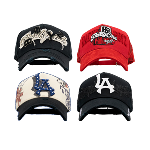 Gorra de Béisbol de 5 Paneles de Gamuza Deportiva de Alta Calidad con Diseño de Noche Estrellada, Logotipo Bordado y Ajustable - Product Image 1
