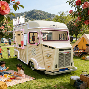 2026 New Arrival Mobile Food Cart Durable Fiberglass Aluminum Alloy for Long-Term Use - Product Image 1
