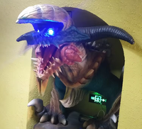 Modèle de monstre animatronique monté d'occasion, parc d'attractions, monstre animatronique géant mobile à vendre