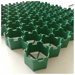 50mm thấm lát lưới cho vườn 500*500mm Kích thước 10t sức mạnh CE EU xác minh cho bãi đậu xe vỉa hè - Product Image 6