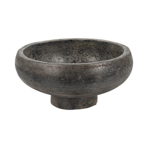 Ciotola con texture a coste per decorazione tavolino da caffè, centrotavola, accessorio per bancone cucina - Product Image 1