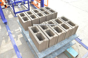 QT4-15 otomatis industri Hourdis Paver mesin bangunan semen beton bata padat mesin pembuat blok berongga di Turki - Product Image 5