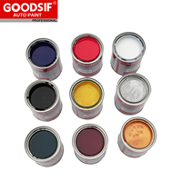 Peinture automobile acrylique 1K couleur unie réparation de carrosserie 2K couche transparente GOODSIF vernis pour peinture automobile