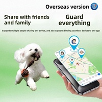 Traceur GPS Bluetooth pour animaux de compagnie, dispositif de localisation mondiale anti-perte, positionnement à distance, reconnaissance sonore, compatible Android et Apple