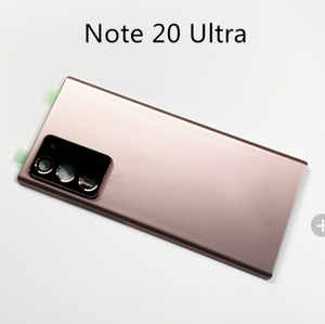Tapa de batería para <span class=keywords><strong>Samsung</strong></span> <span class=keywords><strong>Galaxy</strong></span> Note 20 20 <span class=keywords><strong>Ultra</strong></span> 5G <span class=keywords><strong>N20</strong></span> N980 N986 Cristal trasero - Product Image 5