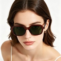 Kacamata Hitam Propionate Core Unisex Full Frame High-End Perlindungan UV400 Gaya Eropa Amerika 2026